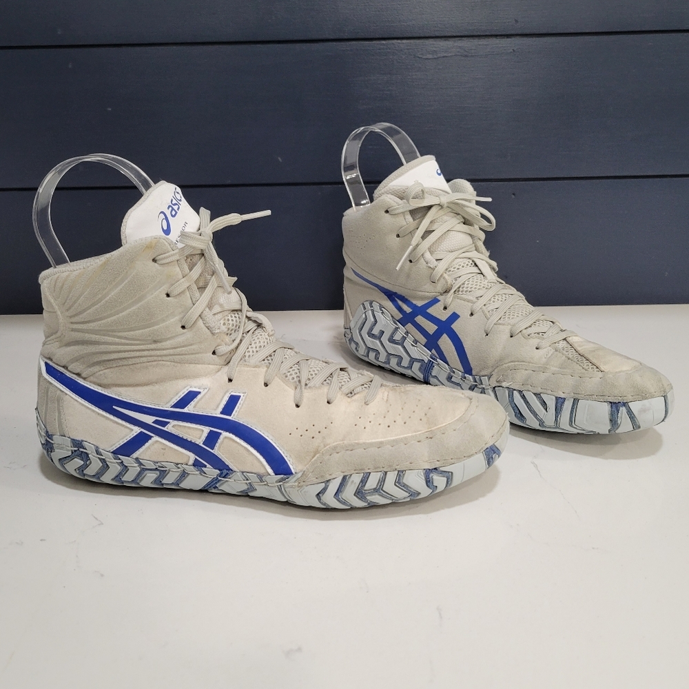 Asics Aggressor 5 Men's Wrestling Shoe 1081a048 Size 9 Gem